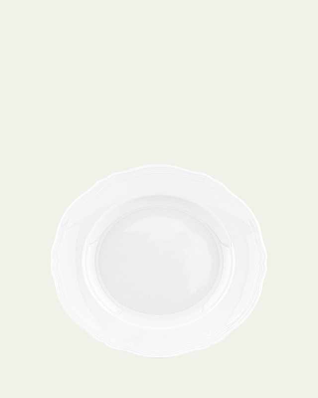 Bianco Antico Doccia Flat Dessert Plate